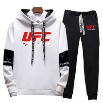 UFC 후드 팬츠 트레이닝복 세트 트레이닝복 MMA 트레이닝 맨투맨 슈트