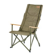 마운트리버 매직 릴렉스체어(우드팔걸이)-카키