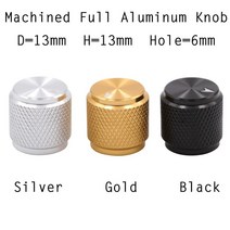 헤드폰앰프 블루투스앰프 오디오 헤드폰 휴대용 미니 파워 13x13mm 미니 솔리드 전체 알루미늄 손잡이 버튼, 03 Gold