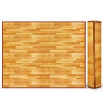 4계절 냉기차단 보온매트 2 3인용, 보온매트(고급우드)130x200