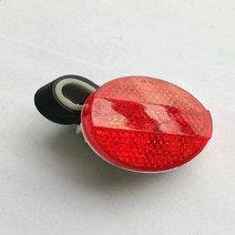 자전거 반사판 자전거야간반사경 접이식 자전거 412 스틸 프레임 리어 프론트 포크 안전 경고 Cateye 리플렉터 고양이 눈 다이렉트 마운트 테일 라이트, 1.1pcs