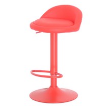 베스트렉 A022 카누 파우더코팅 바의자 아일랜드식탁의자 바텐 홈바의자, A022_레드