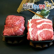 [한성가횡성한우]정품 횡성한우 1++등급 명품프리미엄 구이세트 6호 1kg, 없음