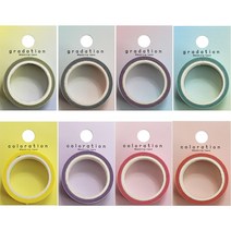 예현 칼라 마스킹테이프 데코테이프 멀티테이프, 단색 분홍_$YXA