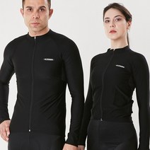 고탄력 범피 자전거의류 긴팔 긴바지 별도구매 블랙