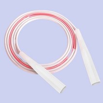 미리내 어린이 줄넘기 초경량 베어링삽입 듀얼컬러 초등학교 성인 줄넘기, 핑크화이트