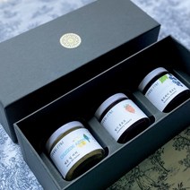 [팍팜] 추석선물세트 레몬딜버터 블루베리콩포트 딸기콩포트 80g 3종세트 + 쇼핑백, 1세트
