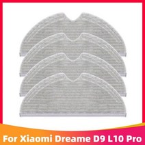 가전 샤오미 호환 드리미 D9 / Pro Max Dreame 로봇 L10 Trouver LDS 진공 파인더 교체 부품 물 탱크 걸레, 04 SET D