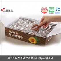 오성푸드 우리밀우리꿀약과 52개입, 본상품선택