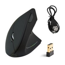 손목보호 왼손 버티컬 저소음 마우스 RYRA수직 무선 인체 공학적 24G 오른손 왼, 없음, Rechargeable