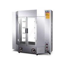 지픽스 전기통닭구이 훈제 기계 바비큐 오븐기 통닭, 단일 레이어 5 열판