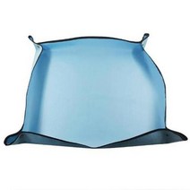 블랙코팅 타프 캠핑 원터치 미니윈드 스킌 타프모기장 차량 타프 50cm 75cm 식물, 블랙 75x75cm, 50x50cm, Black 75x75cm+50x50cm