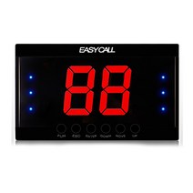 이지콜 호출벨 + 수신기 세트 (번호표 공짜) 레드, 3) EY-2001 모니터 + 호출벨 레드 9개