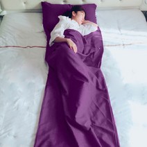 3계절 침낭 삼계절 백패킹 침랑 가성비 마약 파우치 캠핑 이불 차박용 경량 주머니 여름 캠핑용 야전 감성 1인용 봄 생존 휴대용 슬리핑 퍼플 베개X