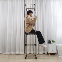 데코럽 국산 스탠드 철제 이동식 옷걸이 행거, 탄탄 선반 행거