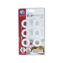 5myshop_닥터워터 물맑은 필터 자바라 절수기 6P 싱크대수도 용품 주방수전 리필 교체 꼭지_5myshop, 무옵션상품임!!