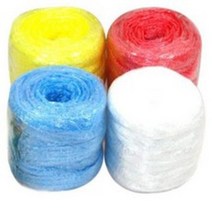 색상선택 바인더끈 연신끈 비닐노끈 포장끈, 노랑