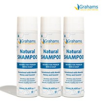 그라함스 내추럴 샴푸 250ml X3개 SET, 단품