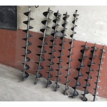 땅파는기계 뿌레카 천공기 구굴기 땅파기 휴대용 파이프 파일 굴삭기 굴착기 디그 파일 코어 구멍 토양, 11 D6cmX1.5m bit