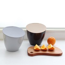 미니멀 휴지통 화장대휴지통 파우더룸 욕실휴지통 분리수거 화장실휴지통 미니휴지통 신혼집, 브라운