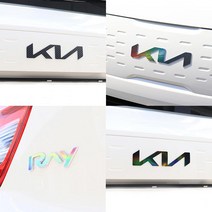 JSTAR 더레이 드레스업 엠블럼 필름 데칼스티커 악세사리 포인트 인테리어 튜닝용품, 블랙카본