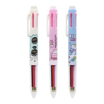 [코리아스퀘어] 1000 편의점 5색볼펜, 색상랜덤