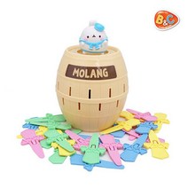 몰랑이 해적 점보룰렛 단체 어린이 보드게임 술자리 가족 유아 피규어 칼꽂기 게임