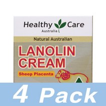 헬씨케어 라놀린 위드 쉽 태반 100G Healthy Care Lanolin With Sheep Placenta Kpf 4개
