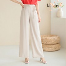 클라셰 KLACHE (77까지)벨트리본와이드슬랙스_CB2MPT019A