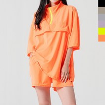 싸다구 세트 여자쿨 쿨반바지 GPP SET 반집업_쿨 N620_N 트레이닝 상하 여성