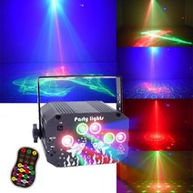 파티 조명 노래방 댄스 홈파티 콘서트 싸이키 dj 레이저 파티 빛 오로라, USB 충전식