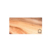 socean 캄포 나무 사각 수제 통도마 30cm x 17cm 핸드메이드 통원목 항균 이유식도마 나무결 우드 키친보드 장인 위생