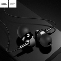 호코 하이파이 커널형 M14 이어폰, hocoM14_블랙, 블랙