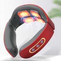 등 어께 찜질기 목 찜질기 원적외선돔 전기 찜질기 스마트 전기 목 등 펄스 마사지 기계, 04 Type2 Remote control