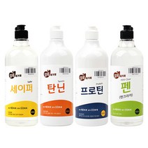 화인tnc 얼룩제거제 4종 강력한효과 (세이퍼 탄닌 프로틴 펜) 얼룩종류별 사용, 상세페이지 참조, 화인tnc 얼룩제거제 프로틴500ml