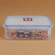 반찬 소분통 김치 간장게장 냉장 냉동 보관 분리세척 실리콘패킹 밀폐용기A, 사이즈, 3L