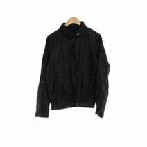 코오롱 코오롱스포츠 블랙 체크 소매지퍼바람막이 남자 S 3461