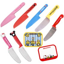 어린이용 플라스틱 스텐 안전칼 요리실습 어린이집, 1번 헬로키티플라스틱안전칼