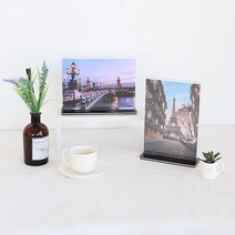 BD 사진_매장_메뉴판_POP_아크릴_액자_프레임_A5_커피숍 CB40 BD, 가로형