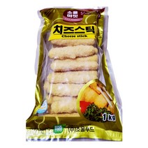 바삭한 냉동치즈스틱 1kg 튀김 사이드 자취 에어프라이어, 본품선택