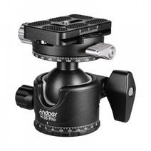 안도어 H35 프로 파노라마 볼 헤드 볼 헤드 삼각대 마운트 어댑터 듀얼 파노라마 스케일 UGroove 알루미늄