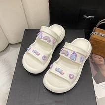 모이코 여성용 여름 웨지 샌들 슬리퍼
