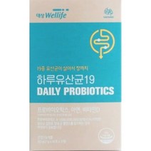 대상웰라이프 하루 유산균 19, 60g, 60개