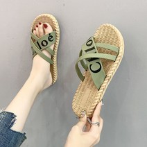 CIUUC 새로운 슬리퍼 여성 내마모성 겉옷 패션 조커 한국 버전의 인 그물 붉은 웨이브 포인트 비치 부드러운 바닥 홈 도매 가격