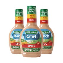 히든밸리 디 오리지널 랜치 드레싱 스파이시, 3개, 473ml