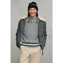 이랜드 [잭니클라우스]NC 강남 케이블조직 라운드넥 방풍 베스트 LNWAW22231GYX_강남점, 그레이/105_2