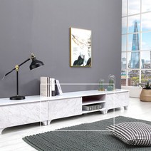 [로쏘] 포버에 오픈형 거실장 1200, 색상:올오크