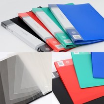 투명바인더 도큐먼트화일 서류홀더 A4 클리어화일, 20P