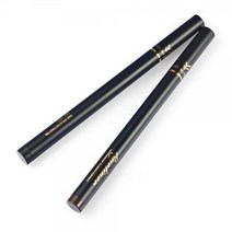 QDY 2x 2개 액상 아이라이너 펜슬 펜 롱, 13.2cm, 플라스틱 손잡이, 블랙 브라운