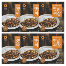 청정원 3분요리 짜장 옛날식짜장 180g, 6개